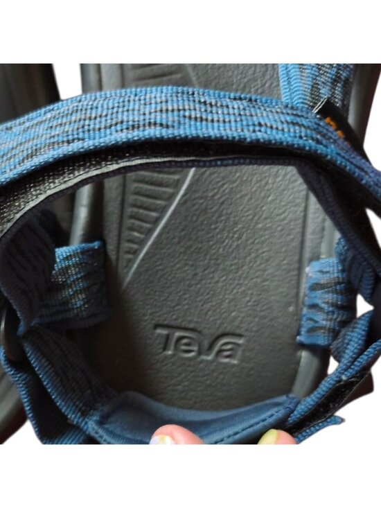 Teva Mens Blue Adjustable Strap Sandals Outdoor Comfort Durable Blue/blk Size 10 main image 10
